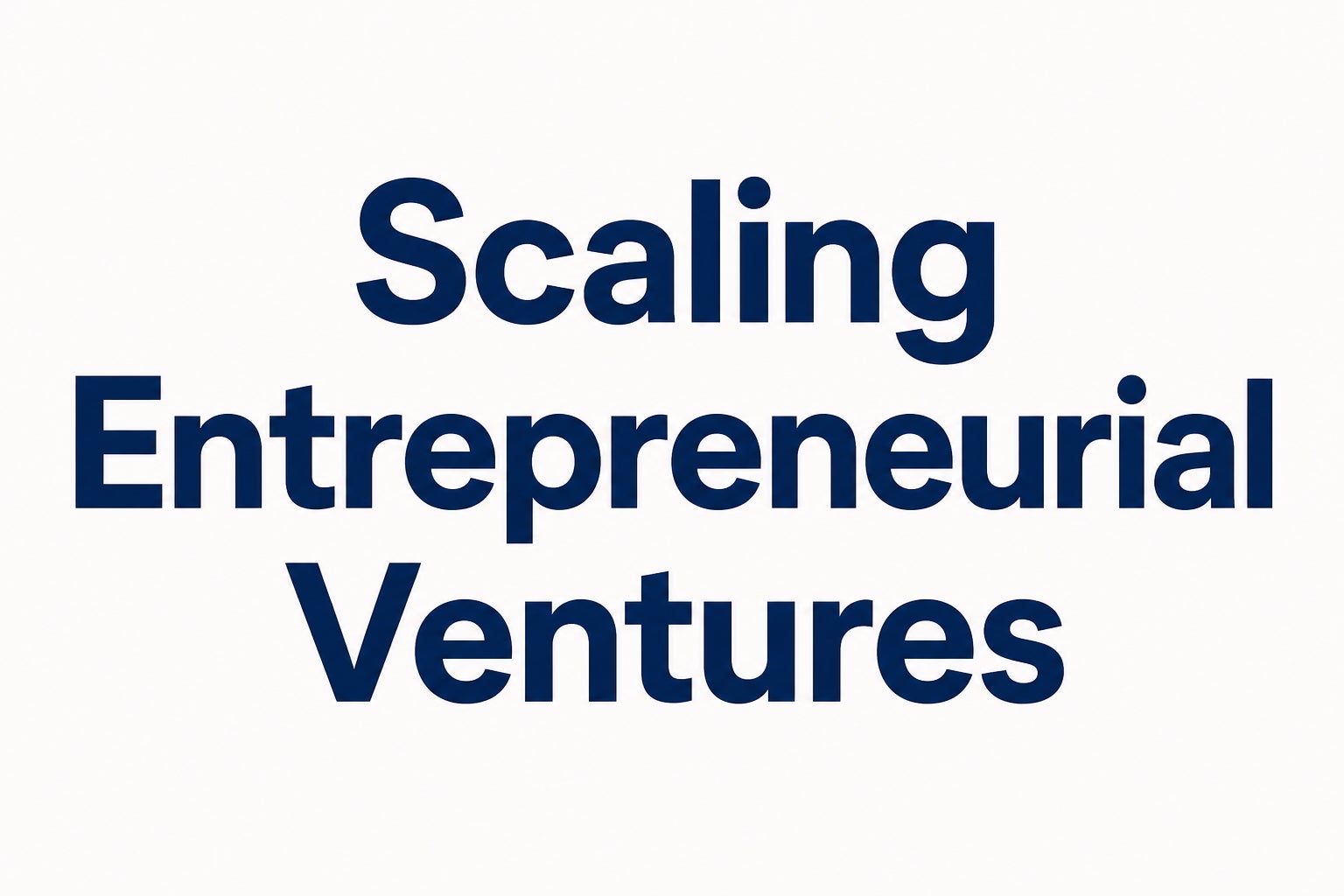 Accélération et passage à l'échelle des entreprises innovantes